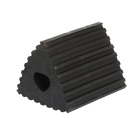 Vestil Rubber Wheel Chock, 6.5 x 4.75 x 4.25 RMC-4